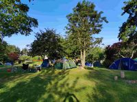 Tents in the garden